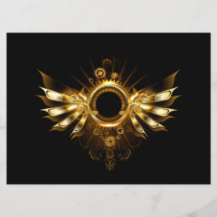 Dampfflügel Menükarte