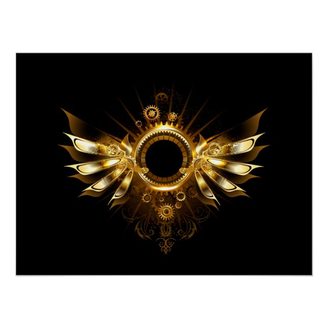 Dampfflügel Poster (Vorderseite)