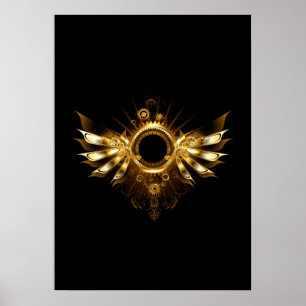 Dampfflügel Poster