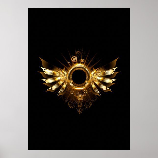 Dampfflügel Poster (Vorne)