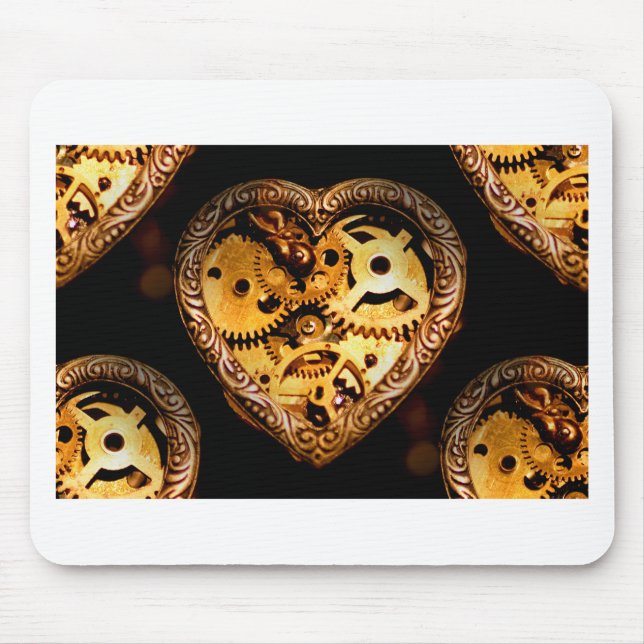 Dampfherz Mousepad (Vorne)