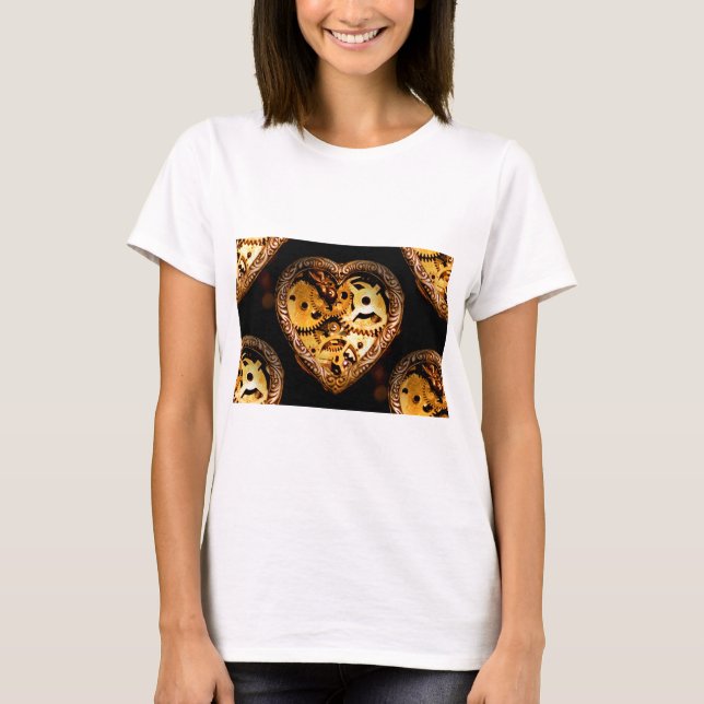 Dampfherz T-Shirt (Vorderseite)