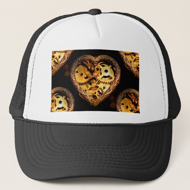 Dampfherz Truckerkappe (Vorderseite)