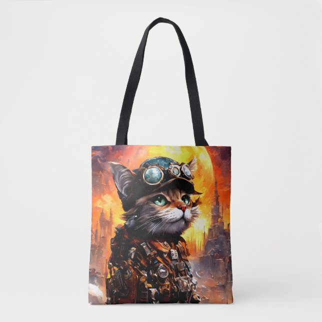 Dampfkatze II Tasche (Vorderseite)