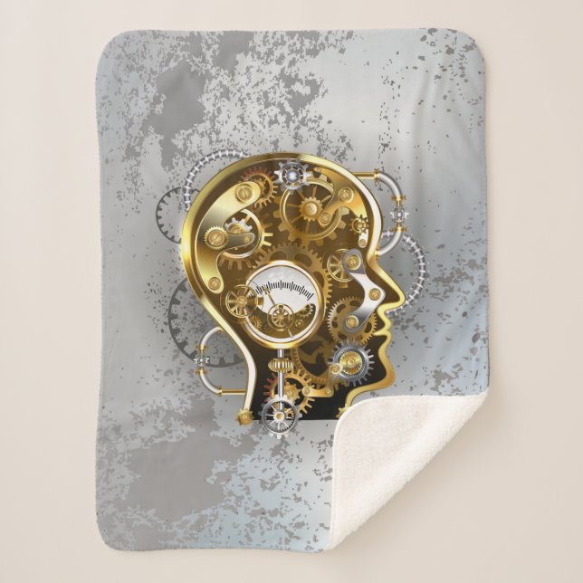 Dampfkopf mit Manometer Sherpadecke (Vorderseite)