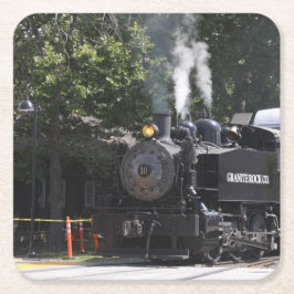 Dampfküsten für Motor Rechteckiger Pappuntersetzer