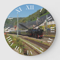 Dampflok mit Sonderzug in Lorch