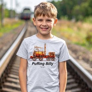 Dampflok Puffing Billy English Locomotive T-Shirt