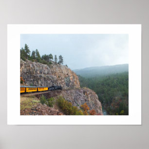 Dampflokfahrt nach Silverton Poster