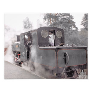 DAMPFLOKOMOTIVE FOTODRUCK