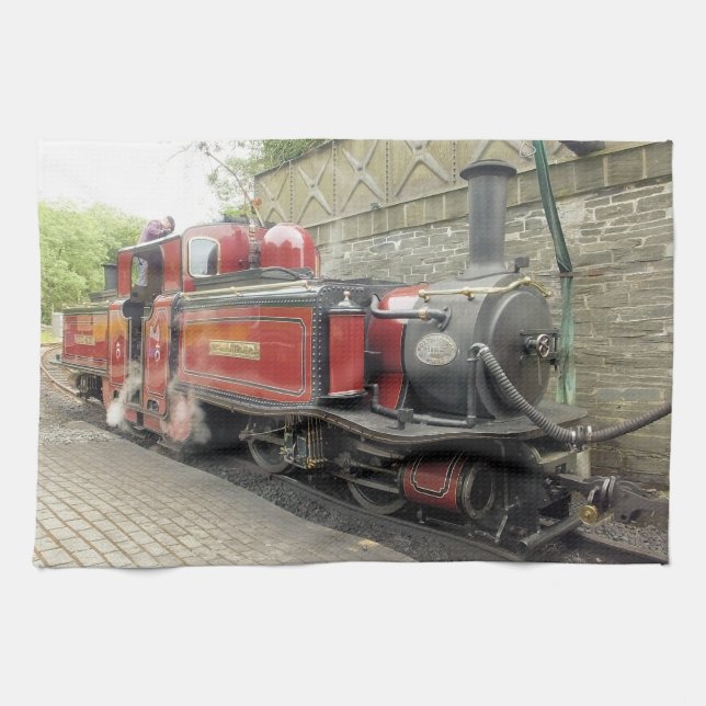 DAMPFLOKOMOTIVE GESCHIRRTUCH (Horizontal)