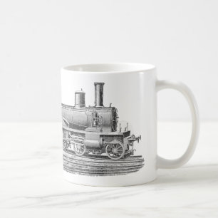 Dampflokomotive Kaffeetasse