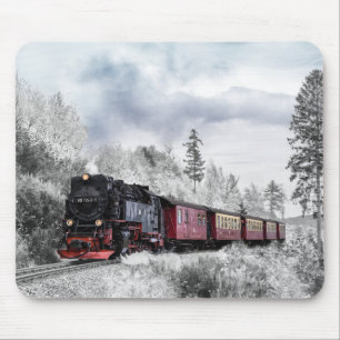 Dampflokomotive Mousepad