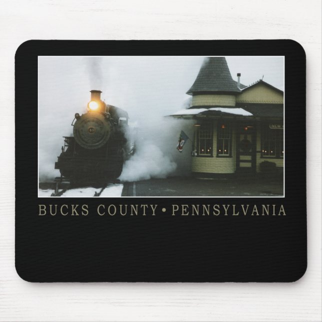 Dampflokomotive Mousepad (Vorne)