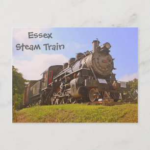 Dampflokomotive Postkarte