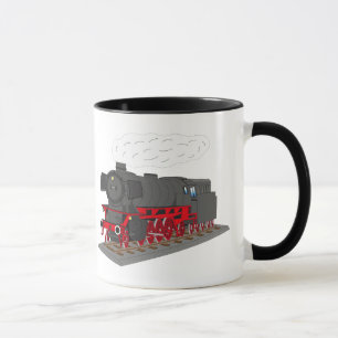 Dampflokomotive Tasse