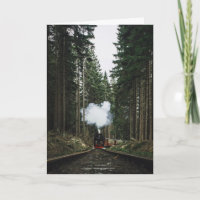 Dampflokomotive Vintage Bahn Lover Geburtstag