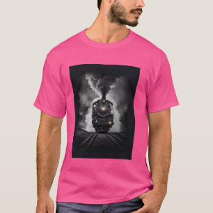 Dampflokomotive Zug 4014 Vintage Eisenbahn Big B T-Shirt