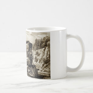 Dampflokomotiven Geschichte Kaffeetasse