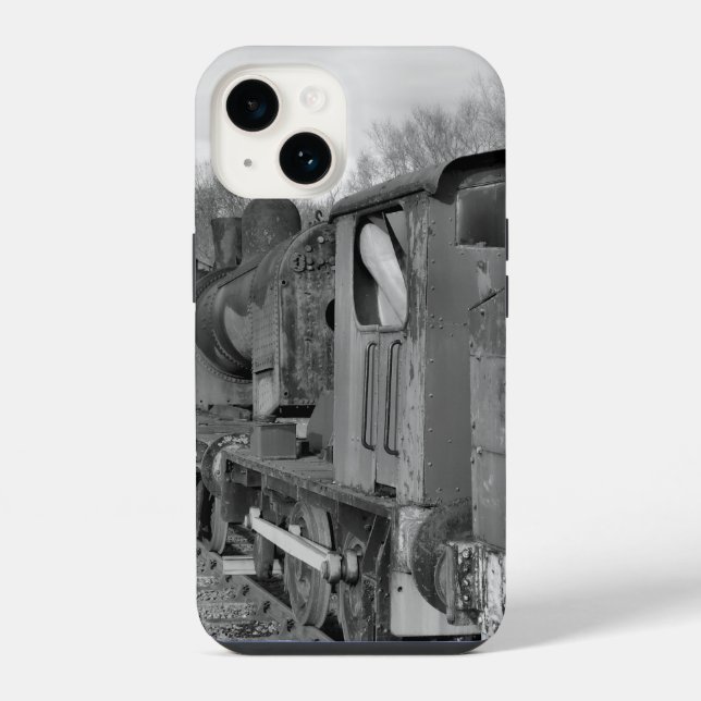 DAMPFLOKOMOTIVEN iPhone 14 HÜLLE (Rückseite)