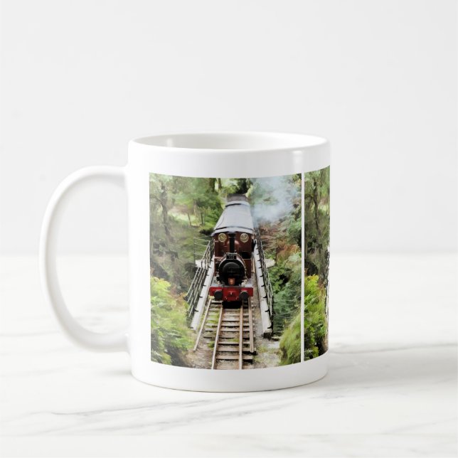 DAMPFLOKOMOTIVEN KAFFEETASSE (Links)