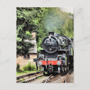 DAMPFLOKOMOTIVEN POSTKARTE