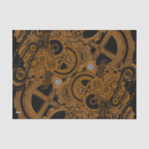 Dampfmaschine (Kupfer) Seidenpapier
