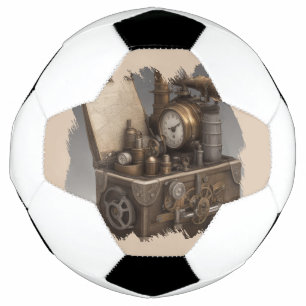 Dampfmaschine - Vintage Schatztruhe Fußball