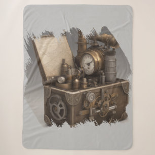 Dampfmaschine - Vintage Schatztruhe Sherpadecke