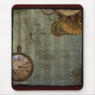 Dampfmaschinen-Zeitmaschine Mousepad