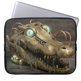Dampfmechanischer Industrie-Alligator Laptopschutzhülle