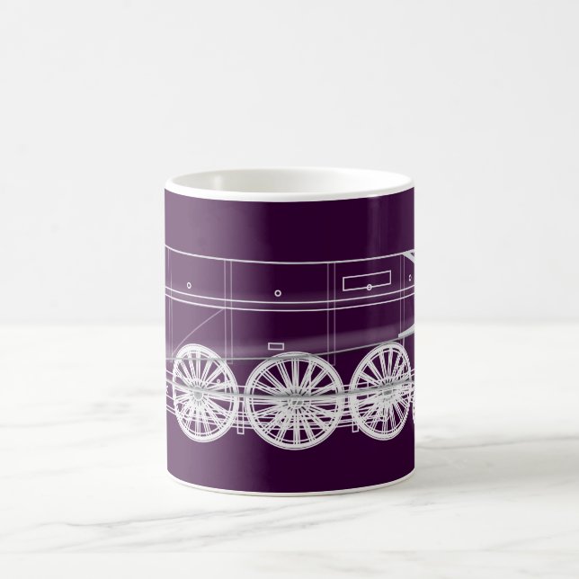 Dampfmotor Kaffeetasse (Mittel)