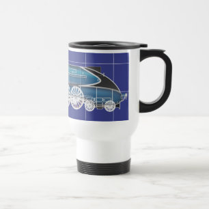 Dampfmotor Reisebecher