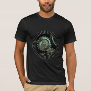 Dampfpunk butten Loch-Shirt T-Shirt