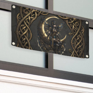 Dampfpunk-Elfenhüterin. Banner