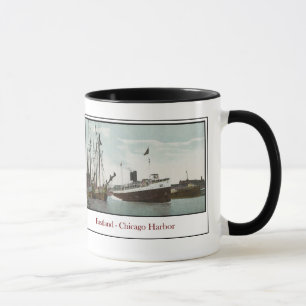 Dampfschiff Eastland - Hafen Chicago Tasse