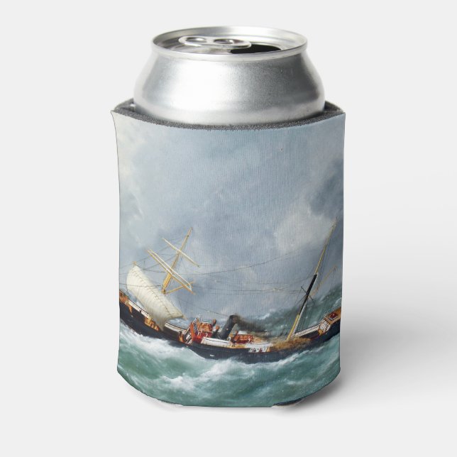 Dampfschiff Finsbury 1881 Dosenkühler (Kanne Rückseite)