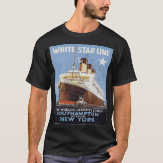 Dampfschiff Vintage-Ozeandampfer Retro-Segeln T-Shirt