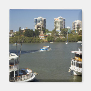 Dampfschiffe, Brisbane River, Brisbane, Magnet