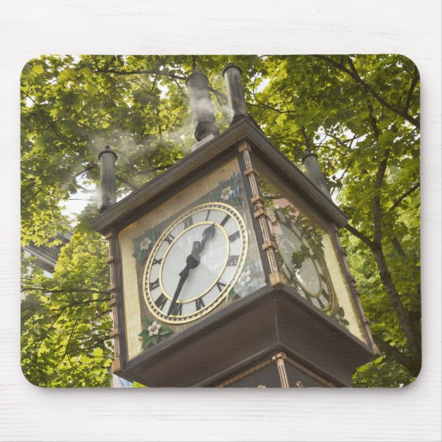 Dampfuhr im Stadtteil Gastown Mousepad (Vorne)