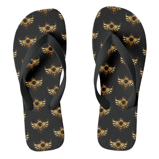 Dampfwelt Flügel Flip Flops (Fußbett)