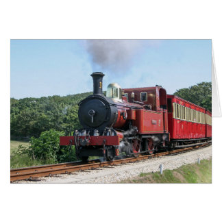 Dampfzug auf der Insel Castletown