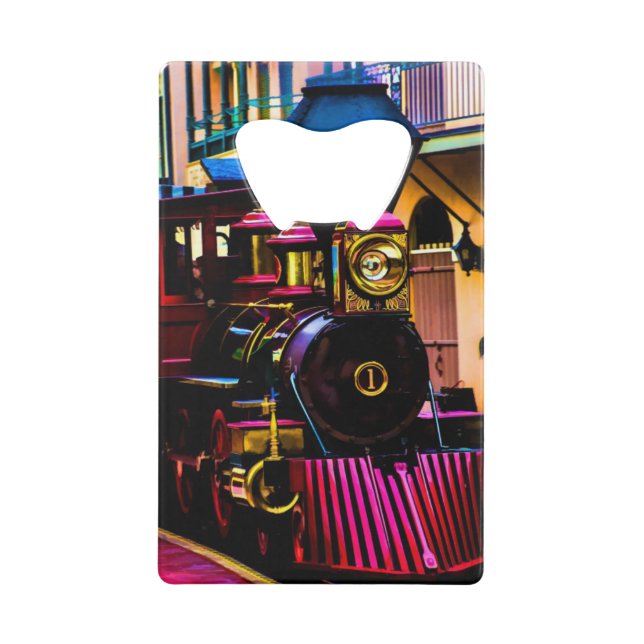 Dampfzug Flaschenöffner (Rückseite)