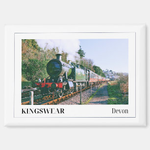 Dampfzug, Kingswear, Devon, England Magnet