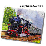 Dampfzug Motor Lokomotivbahn<br><div class="desc">Steam Train Puzzle - sehen Sie in meinem Geschäft nach weiteren großartigen Geschenken für den Zug</div>