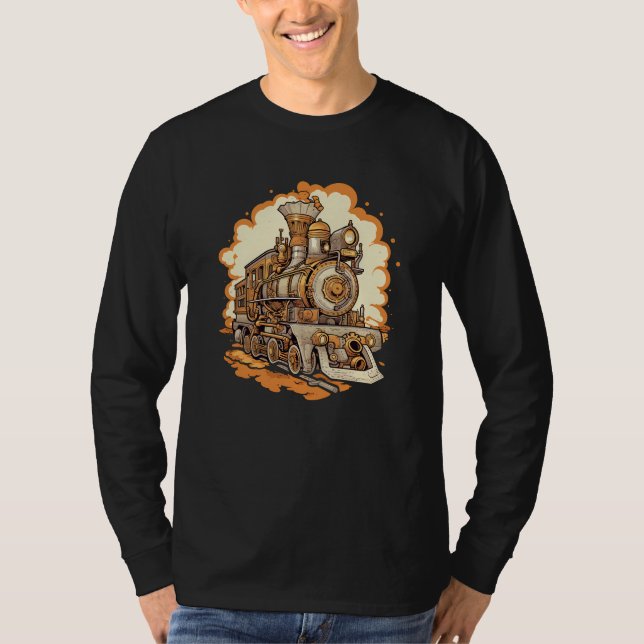 Dampfzug T-Shirt (Vorderseite)