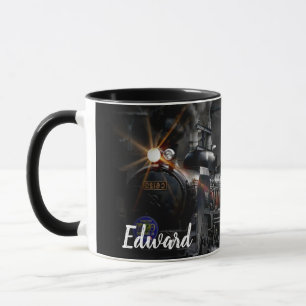 Dampfzug Tasse
