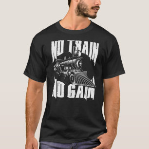 Dampfzug Triebfahrzeugführer Triebzugsteuerung Vin T-Shirt