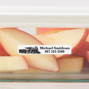 Dampfzugbahn wasserdicht etiketten