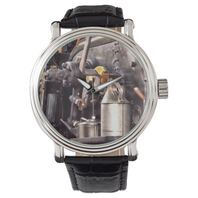 DAMPFZÜGE ARMBANDUHR (Vorderseite)
